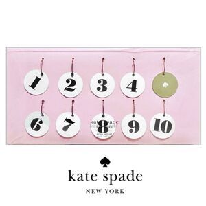 Kate Spade Drink Tags